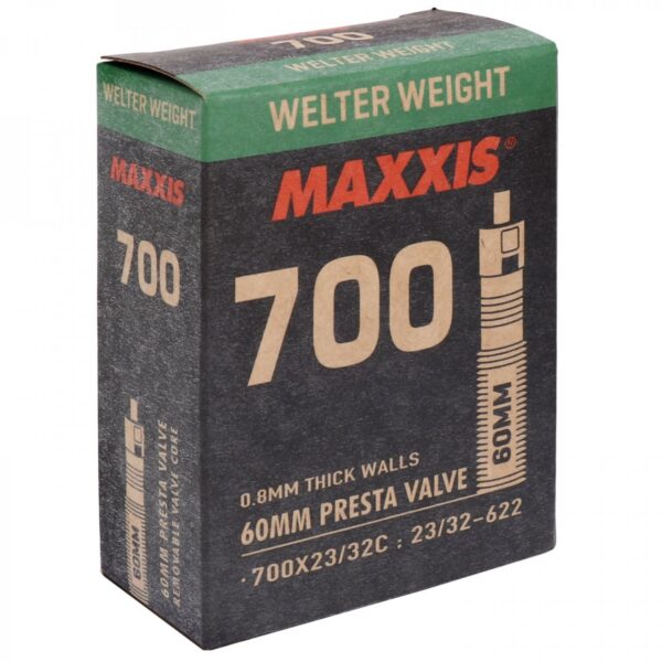 Maxxis WelterWeight Road Tube - 700x23/32C - Presta - 48mm