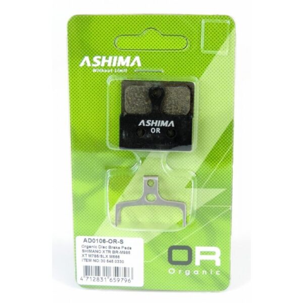 Ashima Organic Disc brake pads. (AD0106-OR-S)