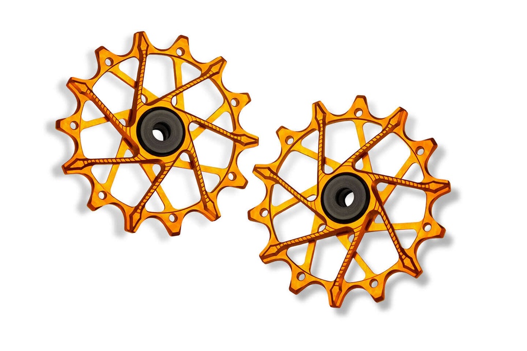 Garbaruk Rear Derailleur Pulleys for Shimano 12 speed RD (14T+14T)